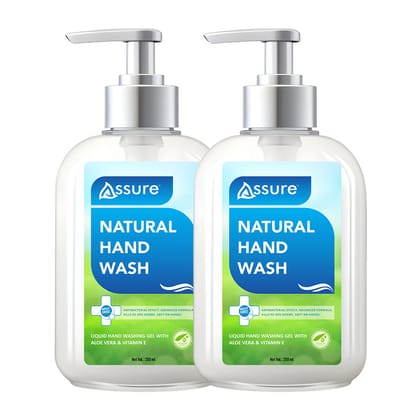Assure Natural Hand Wash, 250 ml - Pack of 2 Assure Natural Hand Wash, 250 ml - Pack of 2