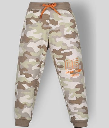 PLUM TREE Pack of 1 Boys Cotton Trackpant ( Green )