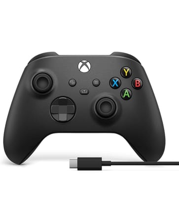 Xbox Controller Carbon Black with USB