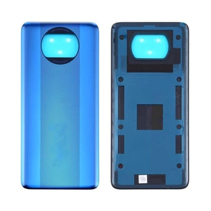 BACK PANEL COVER FOR XIAOMI POCO X3-Blue