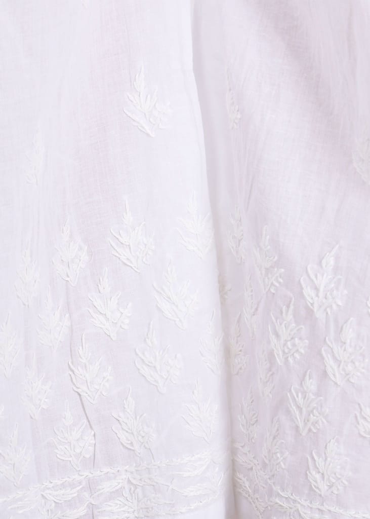 Shabnam Cotton Hand Embroidered Plazo