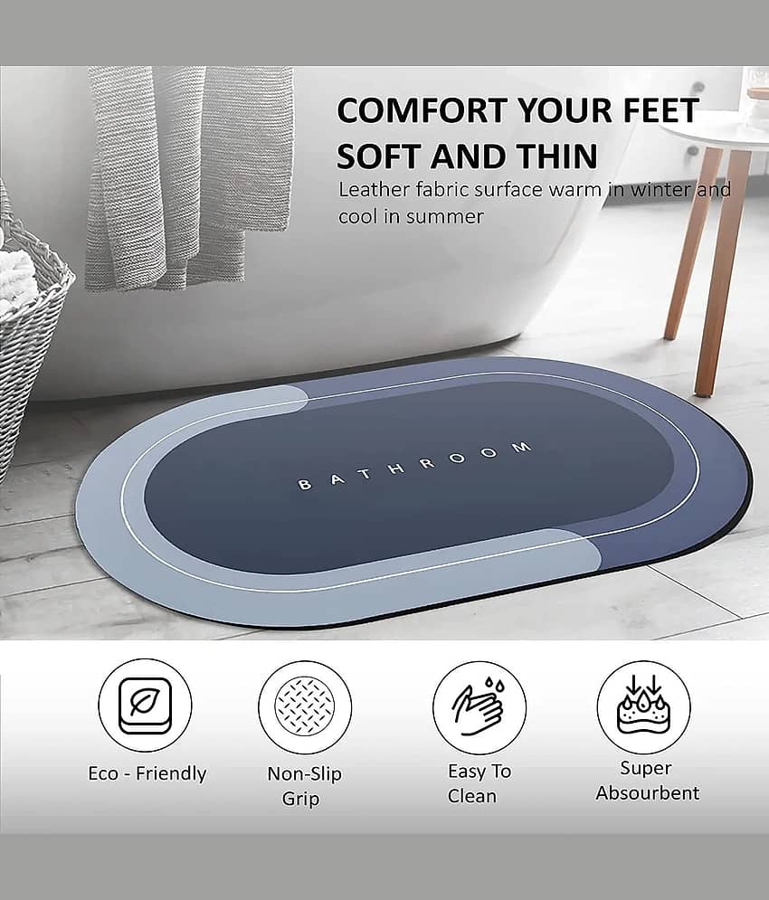 Bhavyta Rubber Bath Mat 40x60 cm ( Pack of 1 ) - Assorted Colors