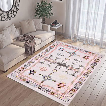 Adwaya Printed Rug-4ft x 6ft