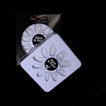 ACRYLIC NAILS -  PACK OF 1 SET CONTAIN 50 PIECES-Short Oval