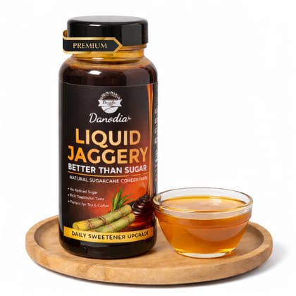 Danodia Foods Liquid Jaggery Syrup, 500 gm
