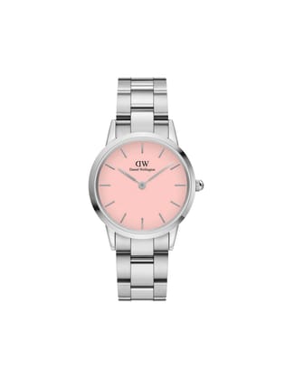 Daniel Wellington Pink Dial Women Analogue Watch - DW00100535-Pink