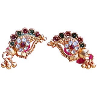 Earring brass plating alloy steel for girls (pack of 1)