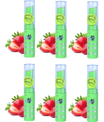 Play Run Pink glossy color changing Lip Gloss (Pack of 6)