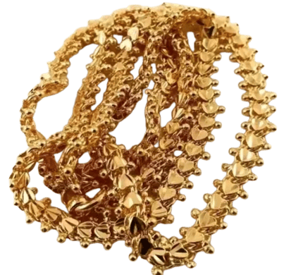 Elegant Gold Womens Chain Necklace