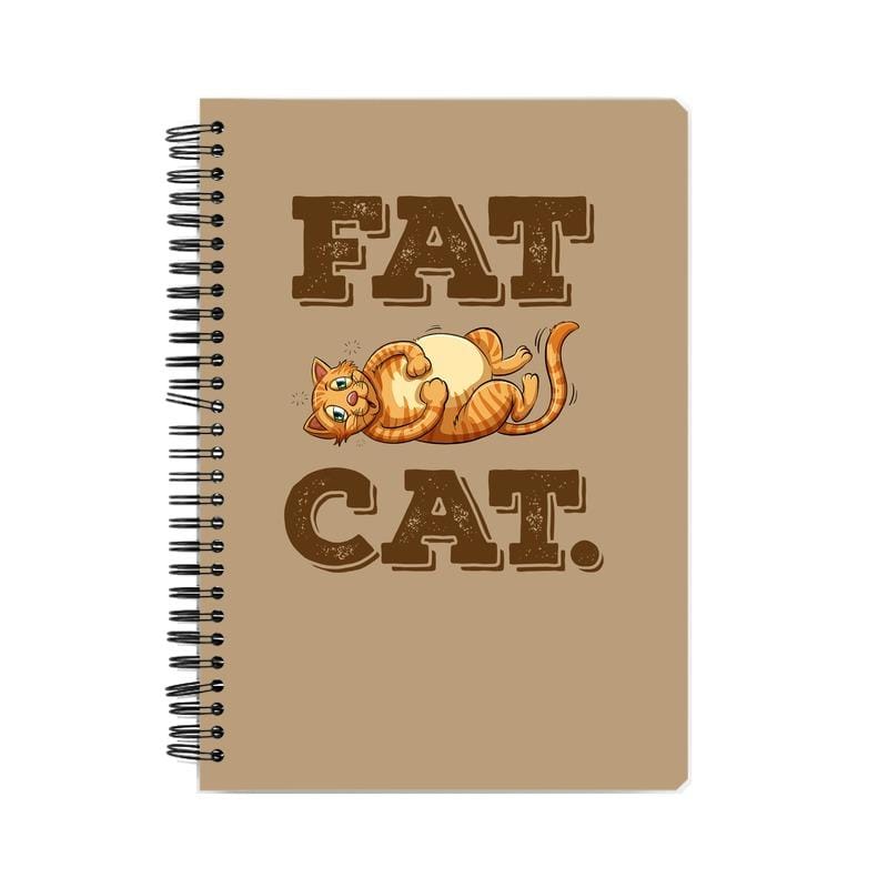 Fat Cat Notebook