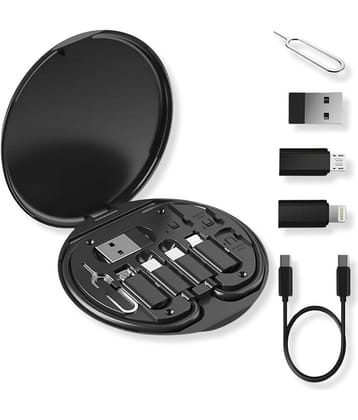 THRIFTKART Card Holder Connectors for Smartphones and Tablets ( Black )