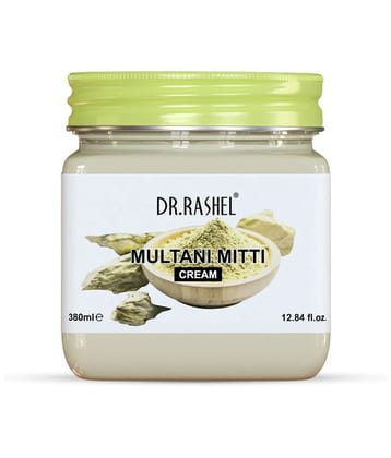 DR.RASHEL Multani Mitti Face & Body Cream for Moisturization (380 ml) | Pack of 1