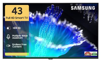 Samsung 108 cm (43 inches) FHD Smart LED TV UA43F5550FUXXL Samsung 108 cm (43 inches) FHD Smart LED TV UA43F5550FUXXL - Black / 43 inches