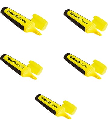 FLASH Textmaker Highlighter Yellow - Pack of 10