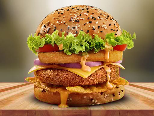 Devil Veg Club Burger
