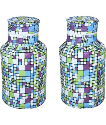 E-Retailer Set of 2 PVC Multi Cylinder Cover