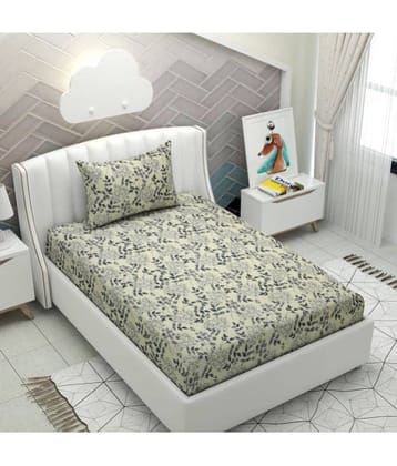 Apala Microfiber Single Bedsheet ( Cream )