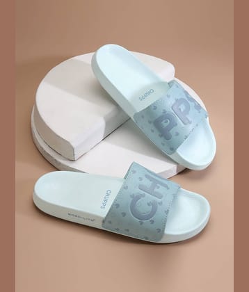 CHUPPS Blue Women's Slide Flip Flop