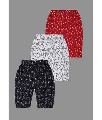 Santee Pack of 3 Cotton Shorts For Boys ( Multicolor )