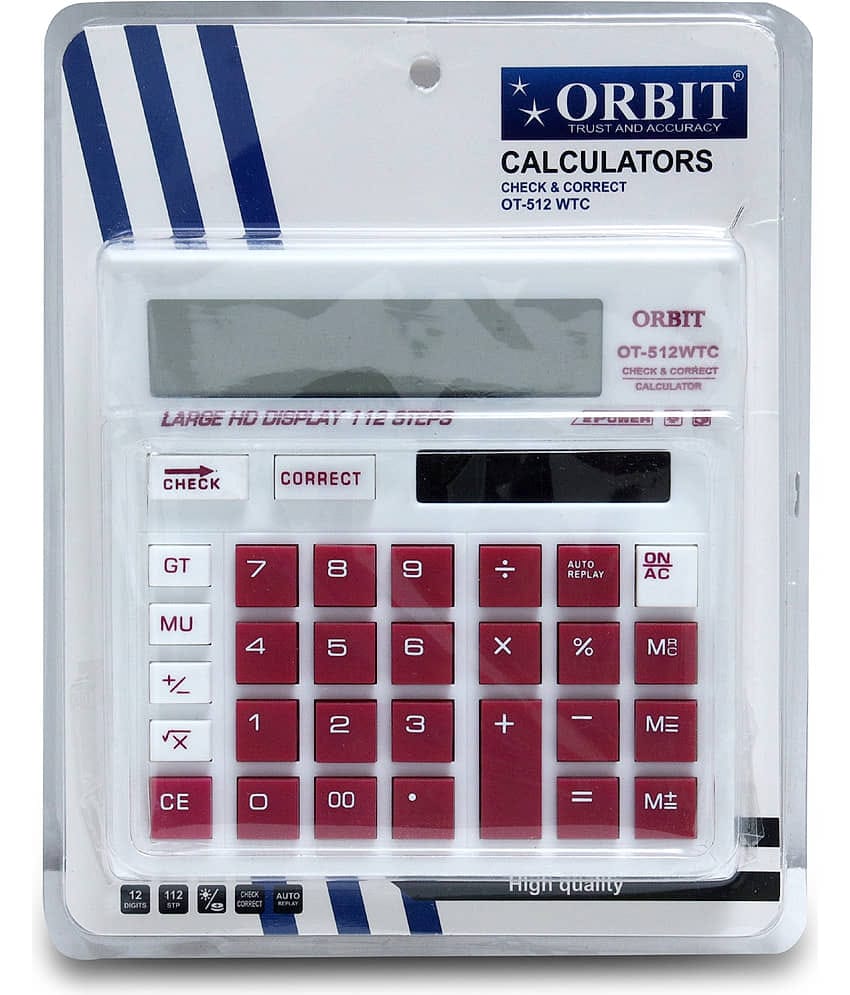 orbit - 12 Digits Basic Calculator