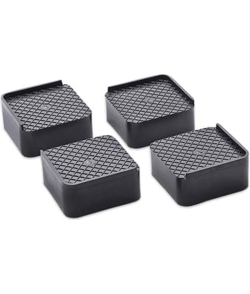 ORCA Refrigerator Fridge Stand Set Of 4Pcs, Heavy Plastic Refrigerator Fridge Stand,Multipurpose Heavy Duty Cupboard/Refrigerator/Sofa Base Stand - Set of 4 Pcs