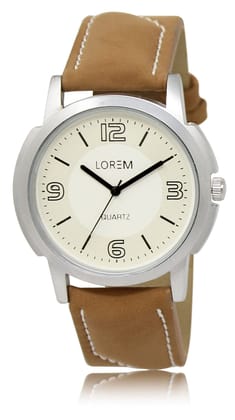 LOREM White Casual Analog Watch for Men LR16-UF