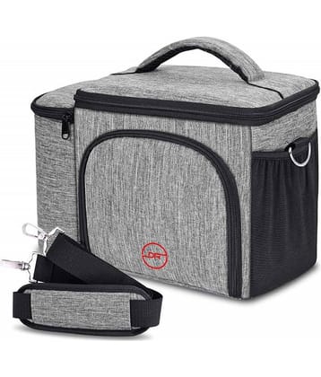 Double R Bags - Grey Polyester Lunch Bag