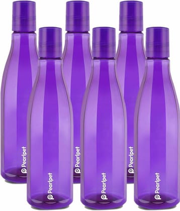 PearlPet - Olive Green Fridge Water Bottle ( Pack of 6 )