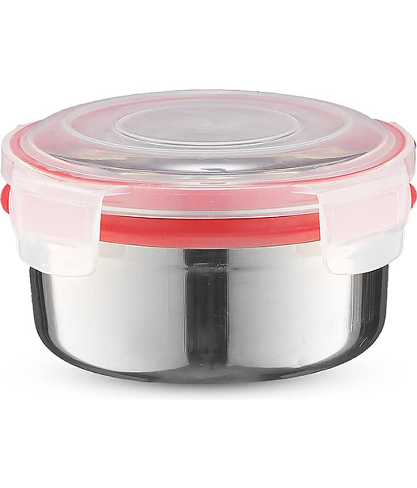 Trueware Clip & Close Stainless Steel Lunch Box 1 - Container ( Pack of 1 )