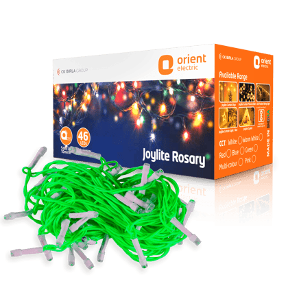 Joylite Rosary Rice Light 10 meter 46 LED Light Multicolour