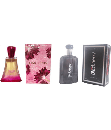 St Louis Inc Exotic BlackBerry Perfume 50ML+ PINKBERRY Appearl Perfume, 50ML