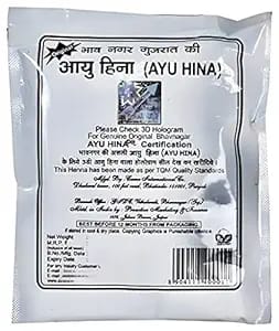 Ayu Hina Black Henna Pack