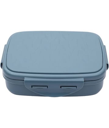 Jaypee - Light Blue Stainless Steel Insulated Lunch Box ( Pack of 1 )