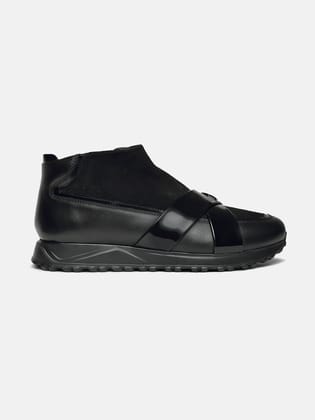 ZM I - Glossy Black Sneakers-6