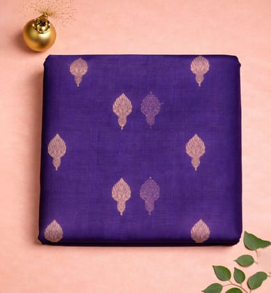 Handwoven Chanderi Silk × Cotton Saree
