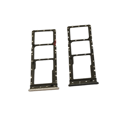 Sim Card Holder Tray for Tecno Pop 8 Black-Black