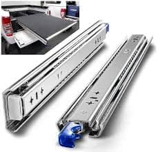 ADISON Heavy Duty Drawer Slides, 90 cm, 1 Set of 2, Suitable for Heavy Loads Drawers, Ideal for Kitchens, workshops, and Storage Solutions.