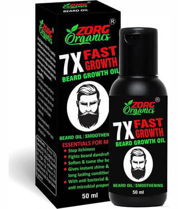 Zorg Organics 7X Fast Beard Oil Growth Oil 50 ml