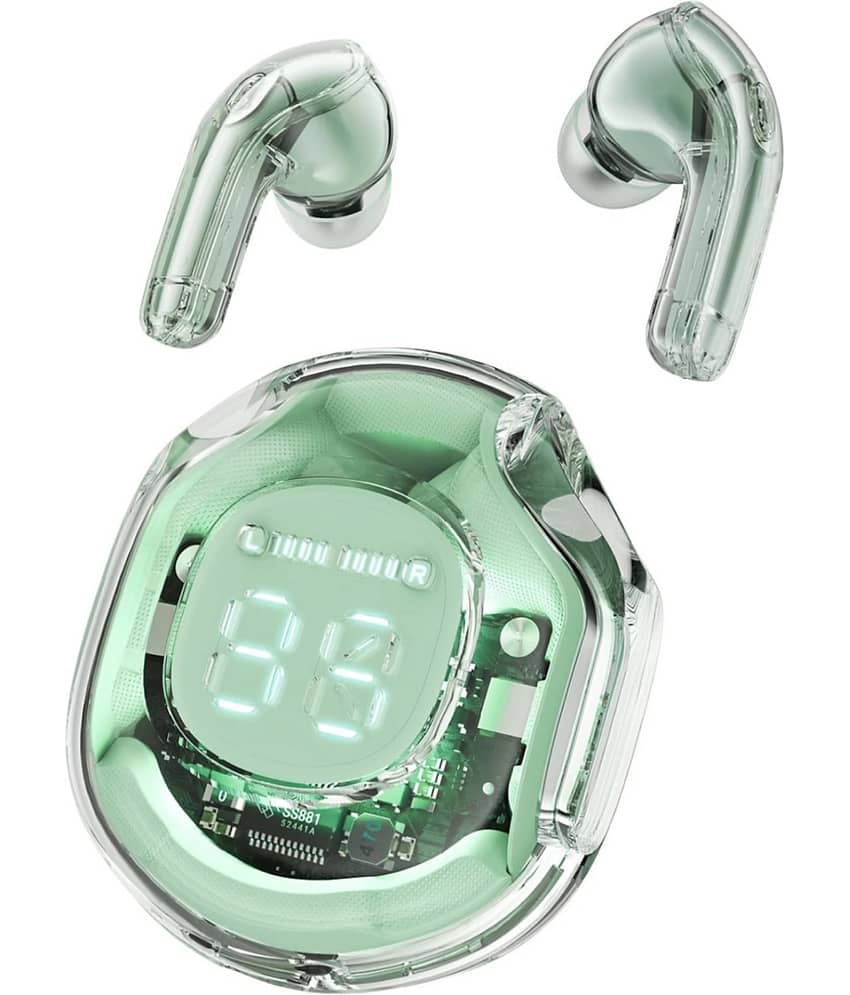 Neo ULTRAPOD PRO Bluetooth True Wireless (TWS) On Ear 6 Hours Playback Active Noise cancellation IPX4(Splash & Sweat Proof) Pink