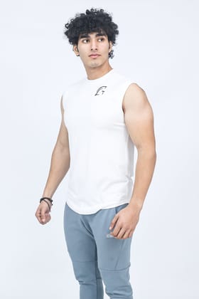 Kryjer X NTC Signature Sleeveless White-XXL