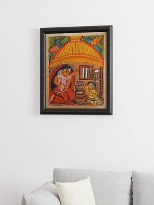 Patachitra on Krishna's Childhood