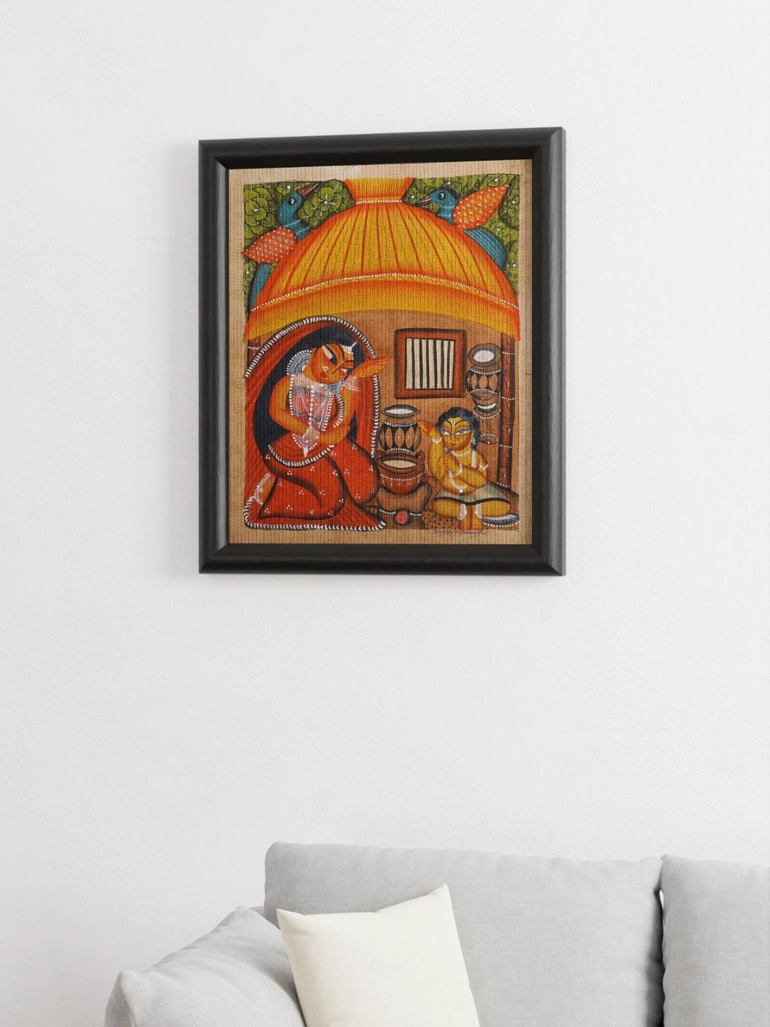 Patachitra on Krishna's Childhood
