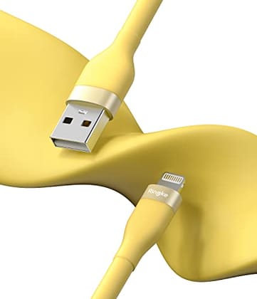 Ringke Fast Charging Pastel Cable USB Type-A to Lightning - (2m)-Yellow