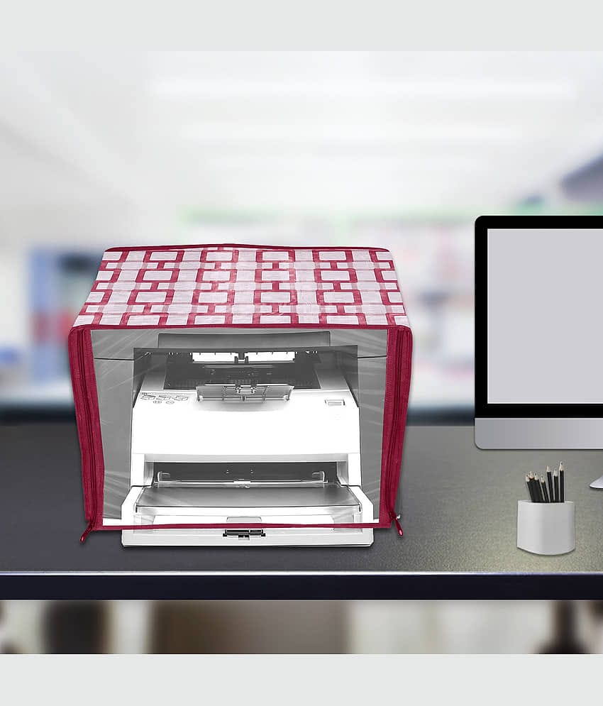 E-Retailer Single PVC Red Printer Cover