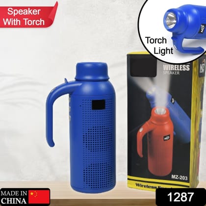 Smart Bluetooth Speaker with Torch & Night Flashlight