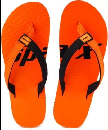 Sparx SF204 Orange Black G No 10 Mens Slipper