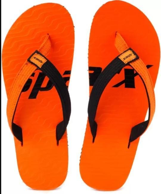 Sparx SF204 Orange Black G No 10 Mens Slipper