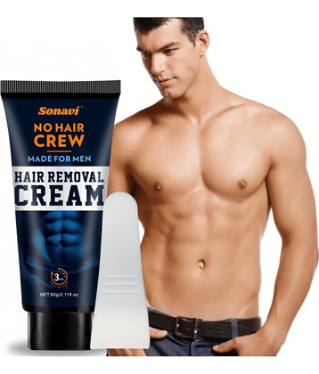 Sonavi Natural Hair Removal Cream for Men 60g ( Pack of 1 )