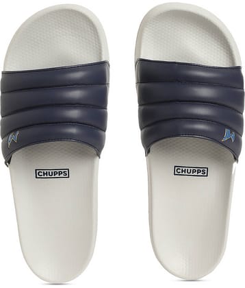 CHUPPS - Navy Blue Men's Slide Flip Flop