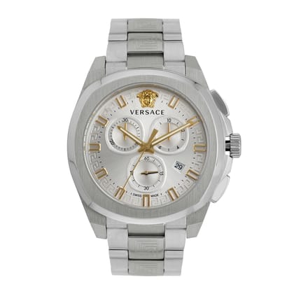 Versace White-Silver Dial Analog Men Watch - VE7CA0623-Silver